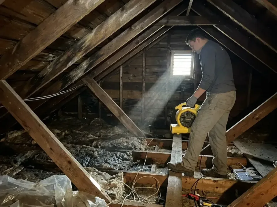 attic-water-damage-drying-proc-007 — frequently asked questions, Emergency Water Extraction & 24/7 Flood Response in Circle…